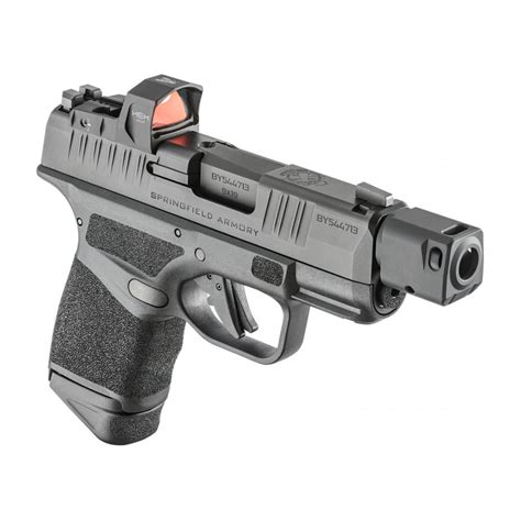 Tame muzzle rise with the patent-pending Springfield Armory Self Indexing Compensator made of aircraft-grade Hardcoat anodized aluminum. . Hellcat compensator aftermarket